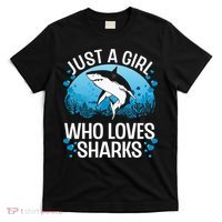 Cool Shark For Women Kids Shark Whale Shark Lover T-Shirt thumb 0