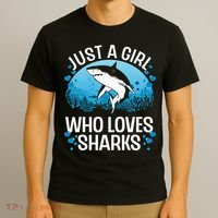 Cool Shark For Women Kids Shark Whale Shark Lover T-Shirt thumb 3
