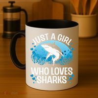Cool Shark For Women Kids Shark Whale Shark Lover Coffee Mug thumb 4
