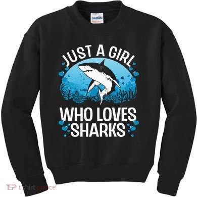 Cool Shark For Women Kids Shark Whale Shark Lover Kids Sweatshirt