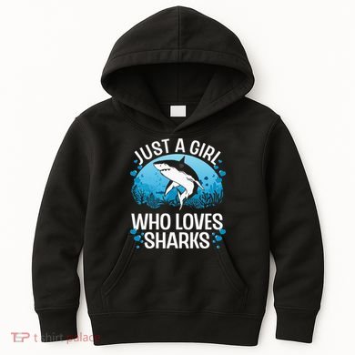 Cool Shark For Women Kids Shark Whale Shark Lover Kids Hoodie