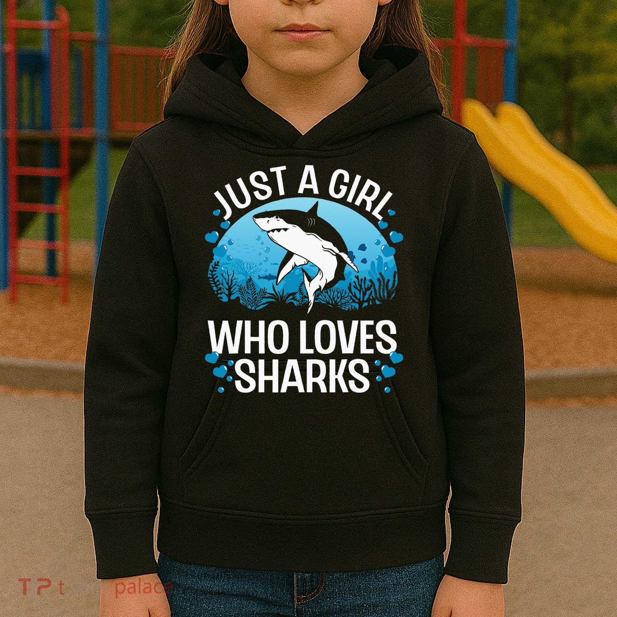 Cool Shark For Women Kids Shark Whale Shark Lover Kids Hoodie
