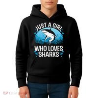 Cool Shark For Women Kids Shark Whale Shark Lover Kids Hoodie thumb 4