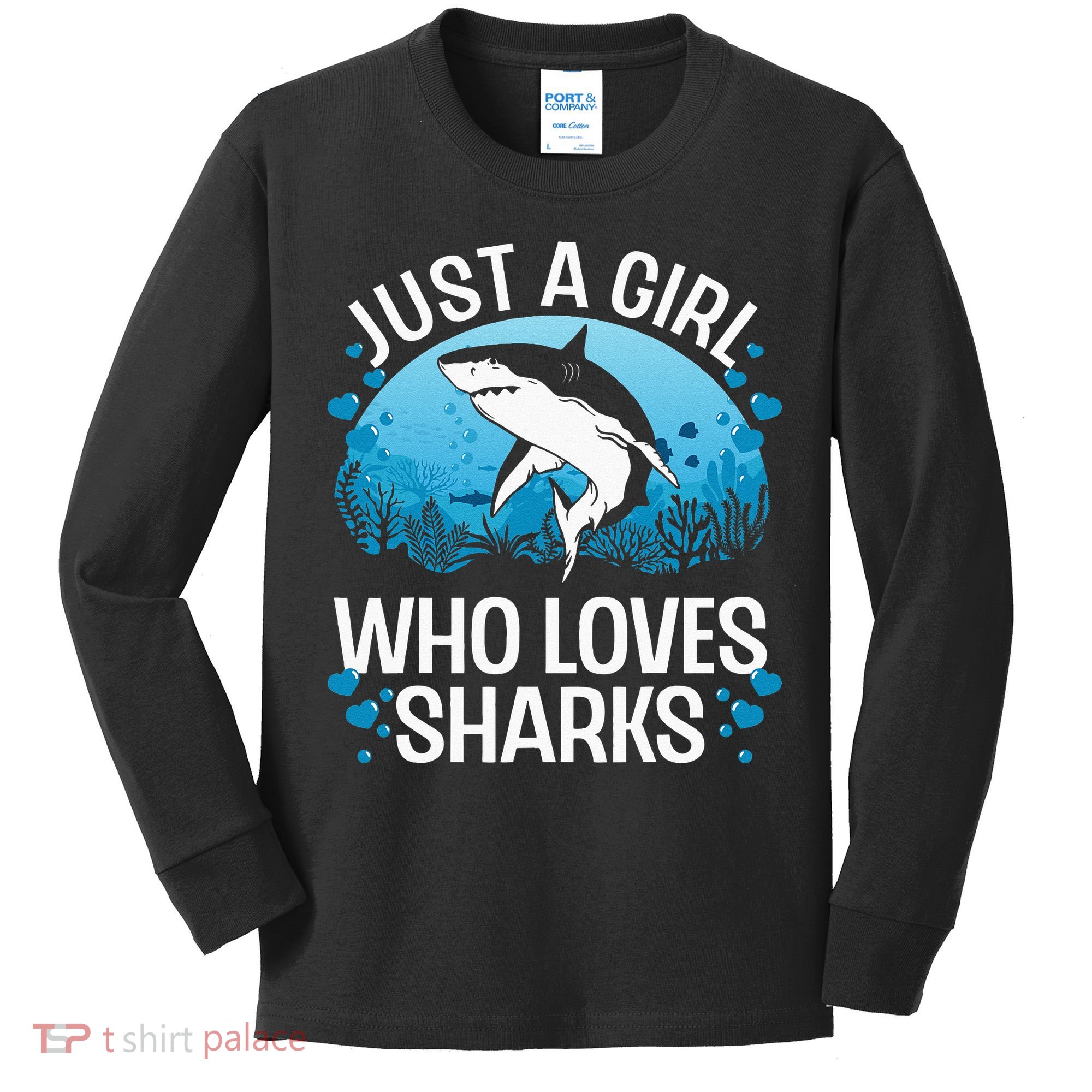 Cool Shark For Women Kids Shark Whale Shark Lover Kids Long Sleeve Shirt