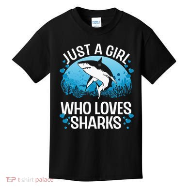 Cool Shark For Women Kids Shark Whale Shark Lover Kids T-Shirt