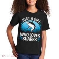 Cool Shark For Women Kids Shark Whale Shark Lover Kids T-Shirt thumb 2