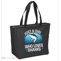 Cool Shark For Women Kids Shark Whale Shark Lover Tote Bag thumb 2