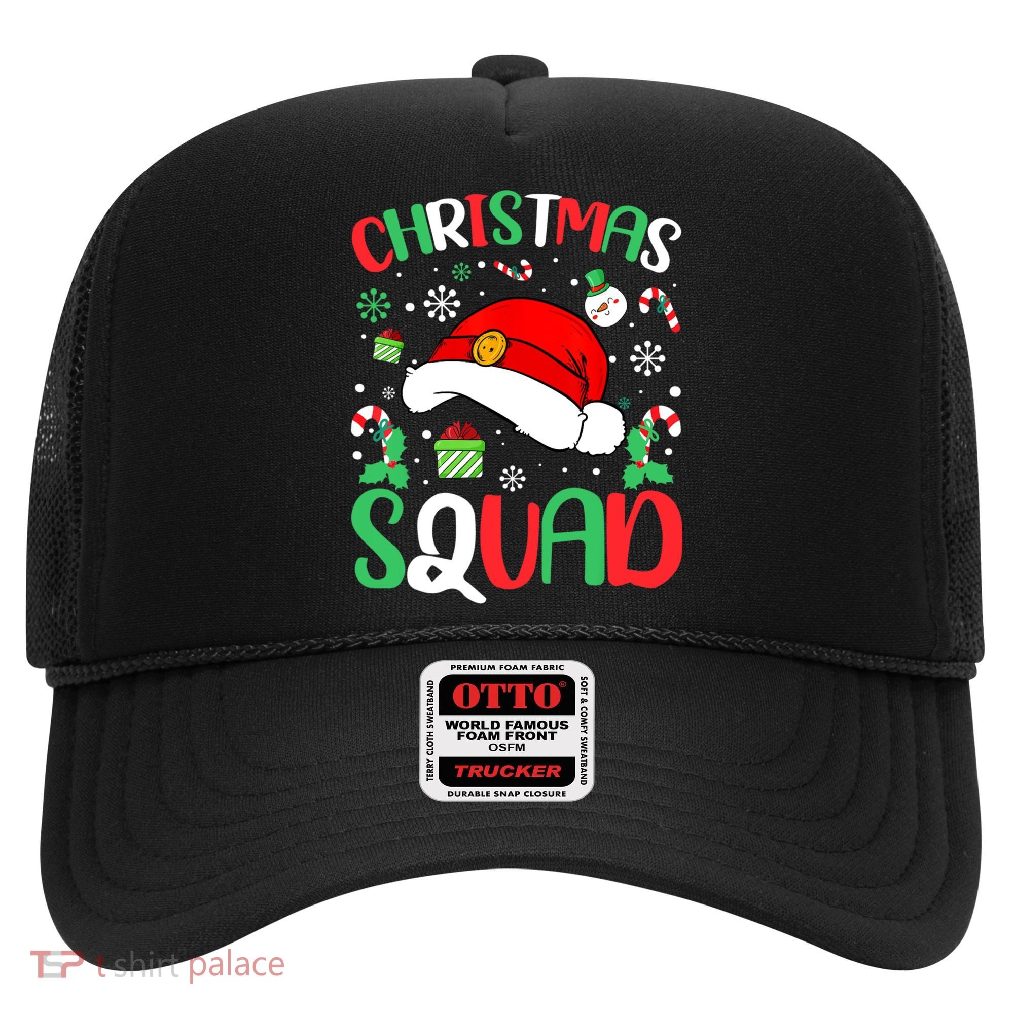 Christmas Squad Family Group Matching Christmas Pajama Party Hat