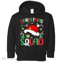 Christmas Squad Family Group Matching Christmas Pajama Party Toddler Hoodie thumb 0
