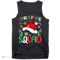 Christmas Squad Family Group Matching Christmas Pajama Party Tank Top thumb 0