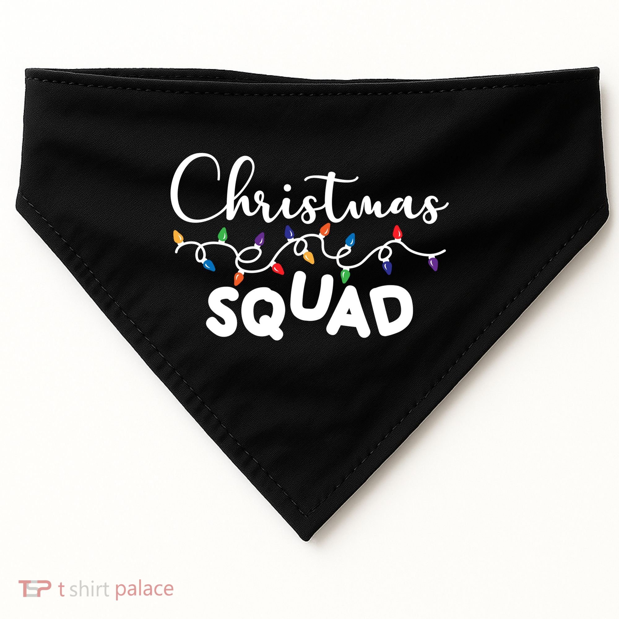 Christmas Squad Festive Cute Gift USA-Made Doggie Bandana
