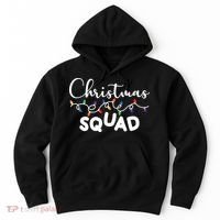 Christmas Squad Festive Cute Gift Hoodie thumb 0