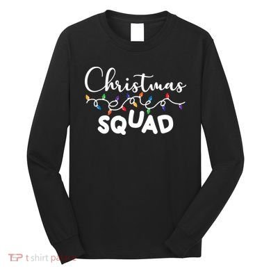 Christmas Squad Festive Cute Gift Long Sleeve Shirt