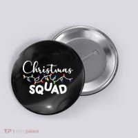 Christmas Squad Festive Cute Gift Button thumb 0