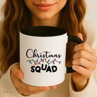 Christmas Squad Festive Cute Gift Coffee Mug thumb 3