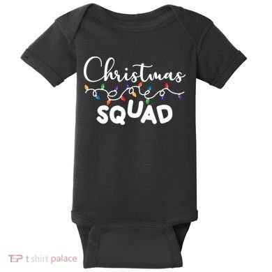 Christmas Squad Festive Cute Gift Baby Bodysuit