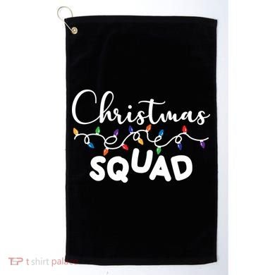 Christmas Squad Festive Cute Gift Golf Towel