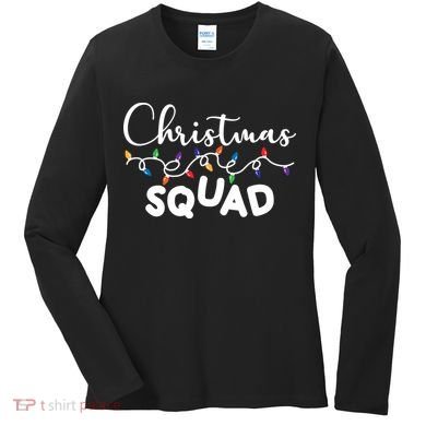 Christmas Squad Festive Cute Gift Women's Long Sleeve Shirt