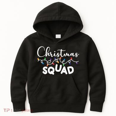 Christmas Squad Festive Cute Gift Kids Hoodie