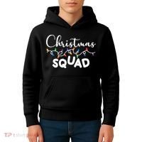 Christmas Squad Festive Cute Gift Kids Hoodie thumb 4