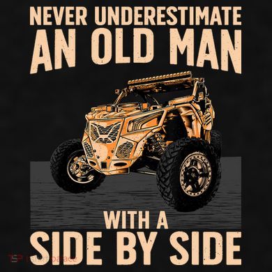 Cool SXS For Grandpa Dad Offroad UTV ATV SideBySide Ladies PosiCharge Tri-Blend Wicking Tank
