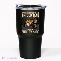 Cool SXS For Grandpa Dad Offroad UTV ATV SideBySide Tumbler thumb 0