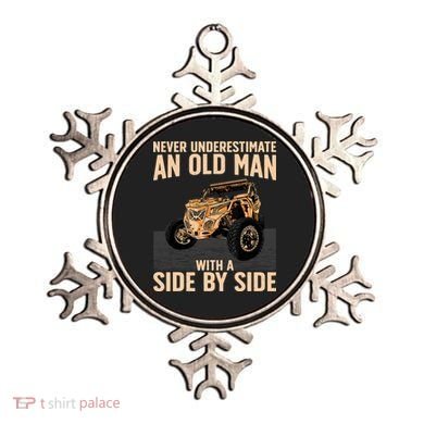 Cool SXS For Grandpa Dad Offroad UTV ATV SideBySide Ornament