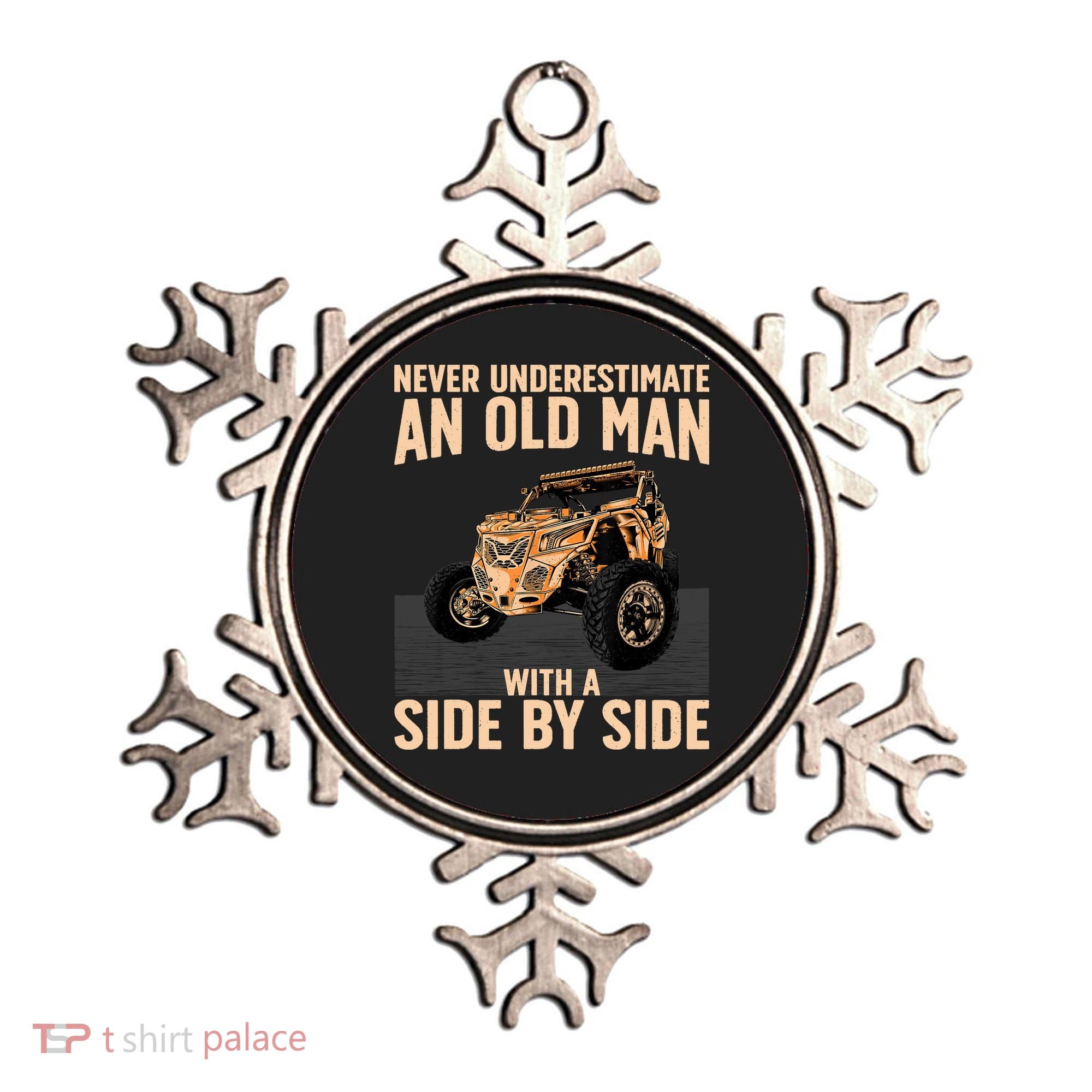 Cool SXS For Grandpa Dad Offroad UTV ATV SideBySide Ornament