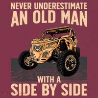 Cool SXS For Grandpa Dad Offroad UTV ATV SideBySide 16oz Travel Tumbler thumb 2