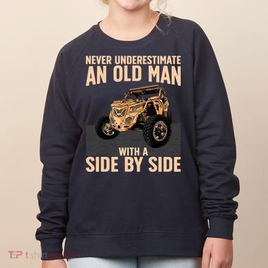 Cool SXS For Grandpa Dad Offroad UTV ATV SideBySide Women's Sweatshirt