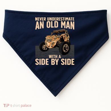 Cool SXS For Grandpa Dad Offroad UTV ATV SideBySide USA-Made Doggie Bandana