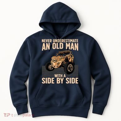 Cool SXS For Grandpa Dad Offroad UTV ATV SideBySide Hoodie