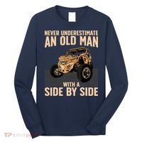 Cool SXS For Grandpa Dad Offroad UTV ATV SideBySide Long Sleeve Shirt thumb 0