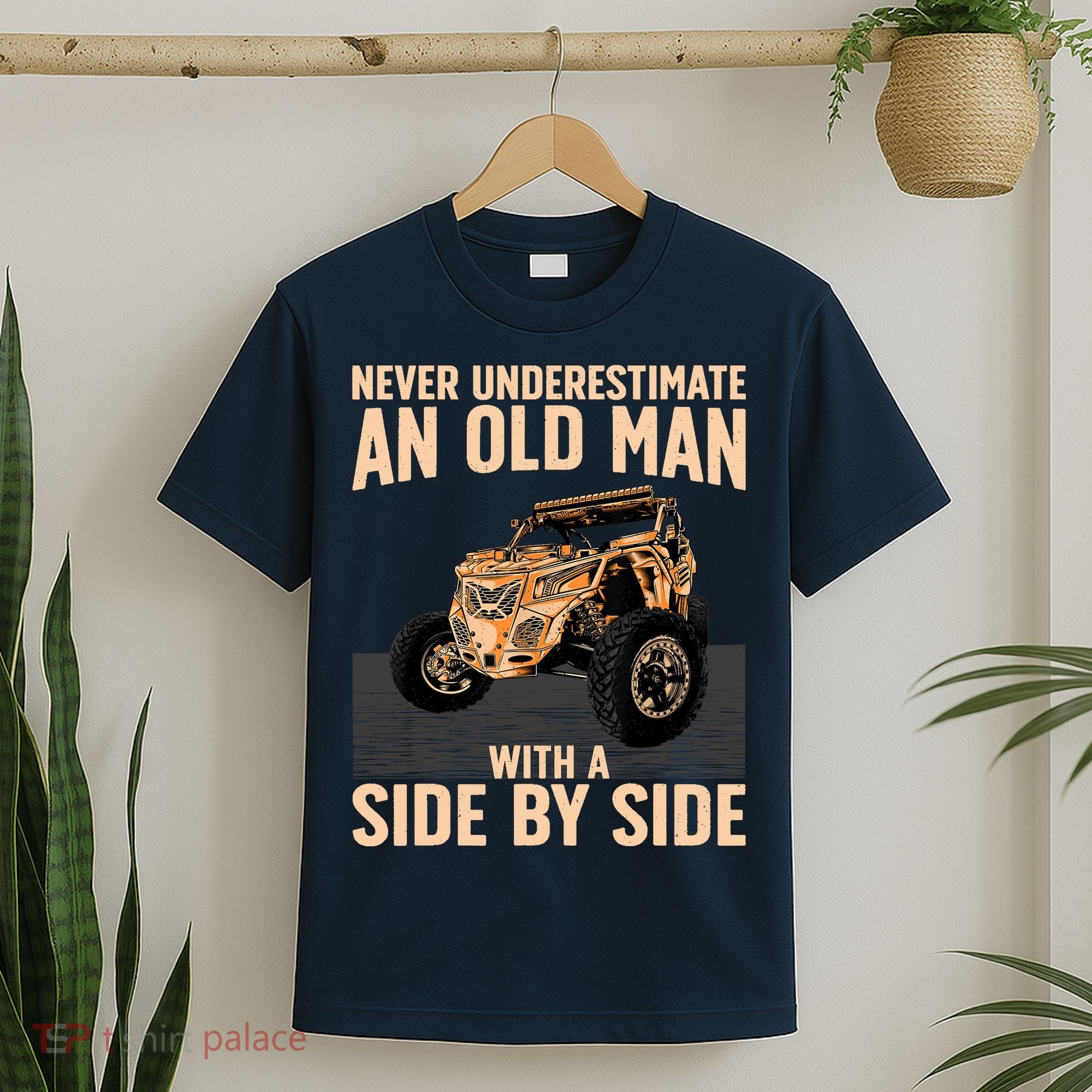 Cool SXS For Grandpa Dad Offroad UTV ATV SideBySide T-Shirt