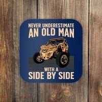 Cool SXS For Grandpa Dad Offroad UTV ATV SideBySide Coaster thumb 0