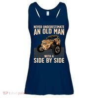 Cool SXS For Grandpa Dad Offroad UTV ATV SideBySide Ladies Essential Flowy Tank thumb 0