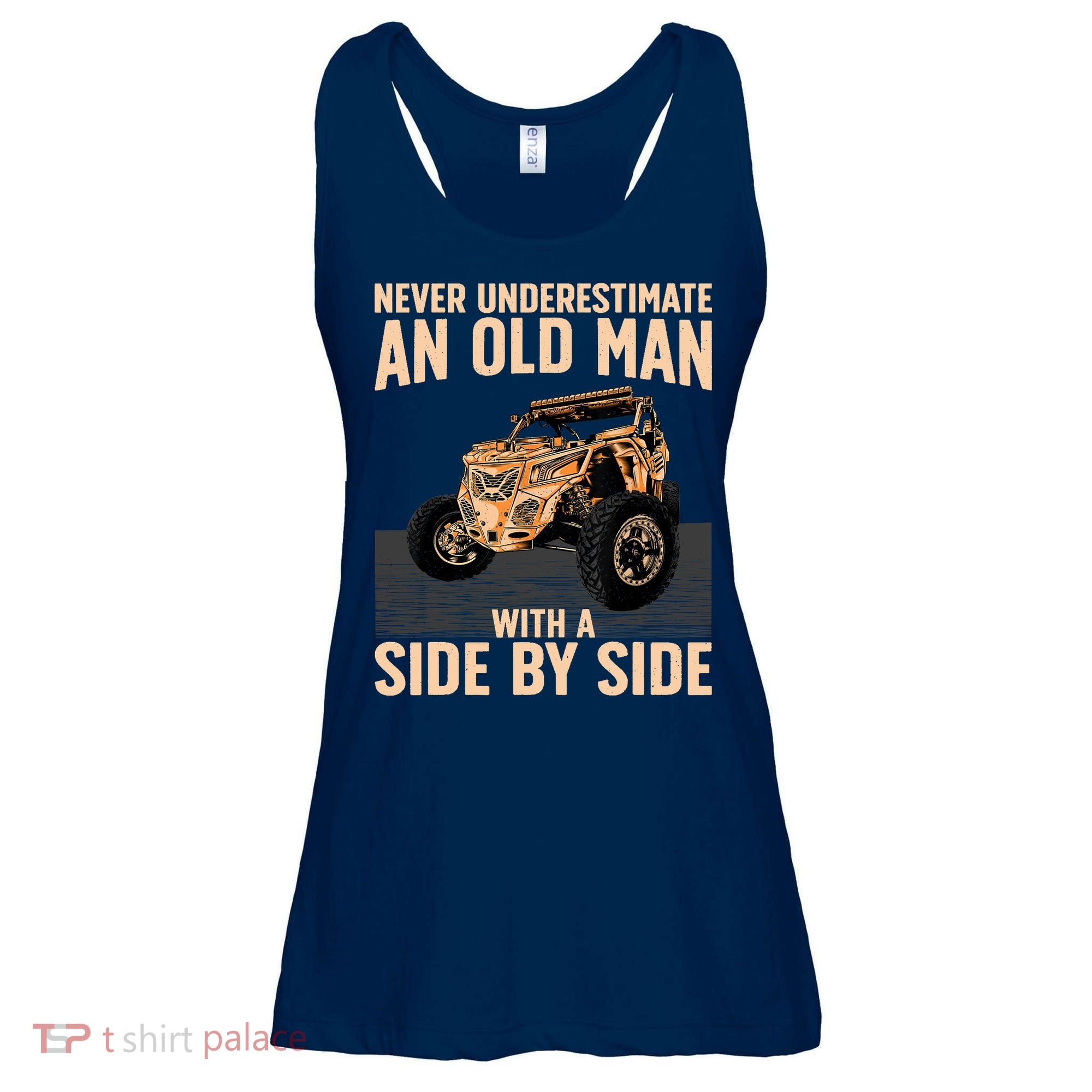 Cool SXS For Grandpa Dad Offroad UTV ATV SideBySide Ladies Essential Flowy Tank