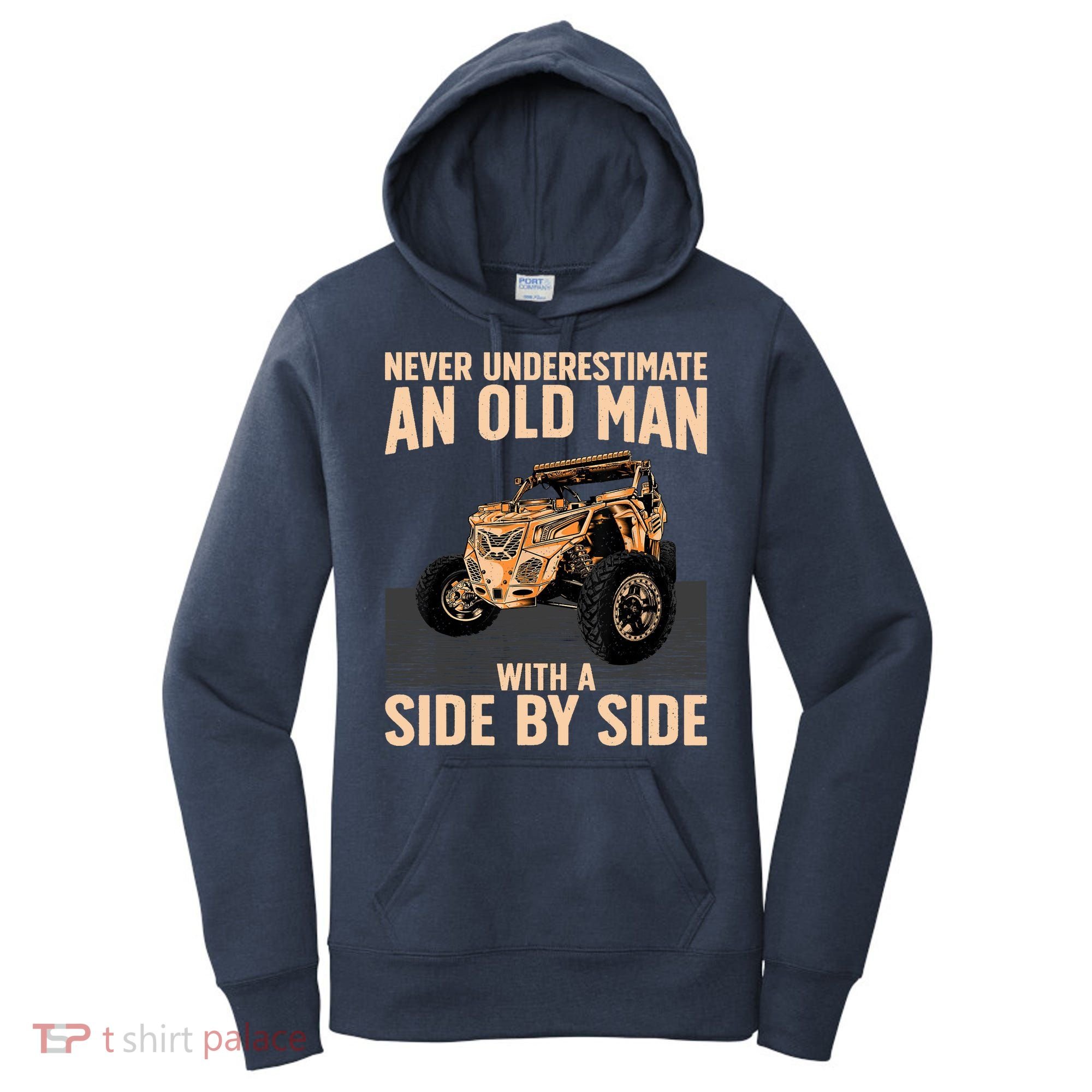 Cool SXS For Grandpa Dad Offroad UTV ATV SideBySide Women's Hoodie