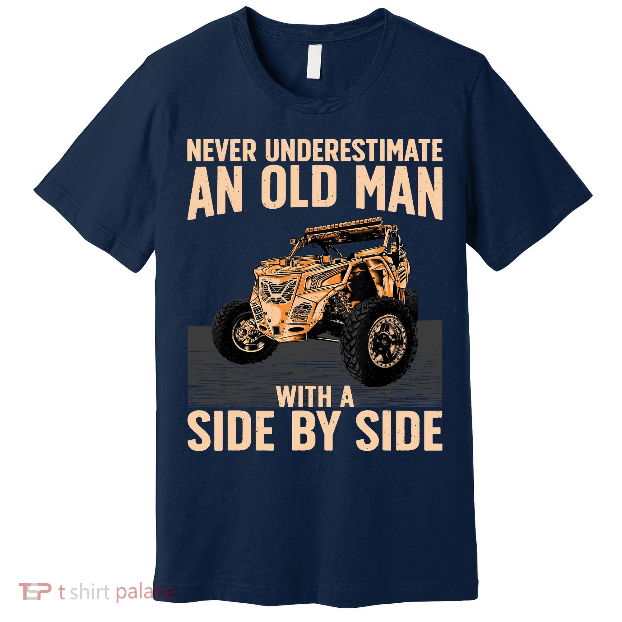 Cool SXS For Grandpa Dad Offroad UTV ATV SideBySide Premium T-Shirt