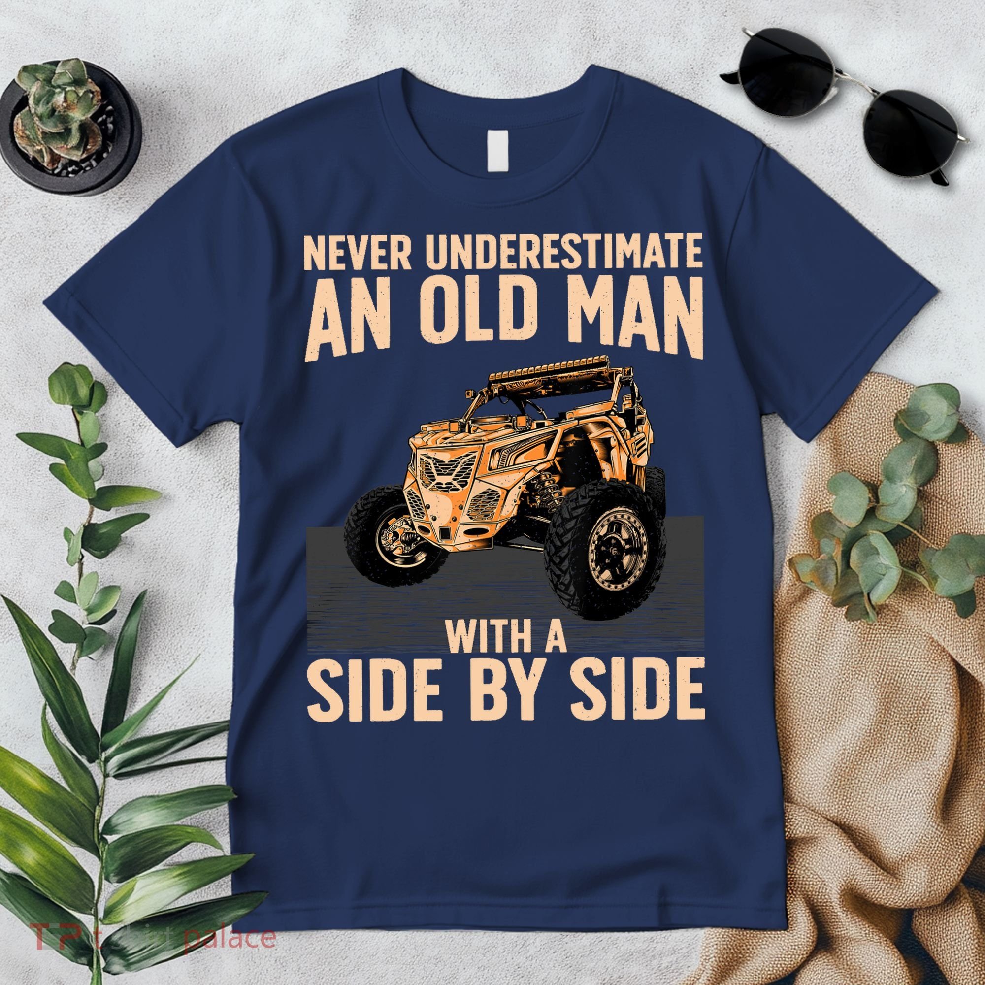 Cool SXS For Grandpa Dad Offroad UTV ATV SideBySide Premium T-Shirt