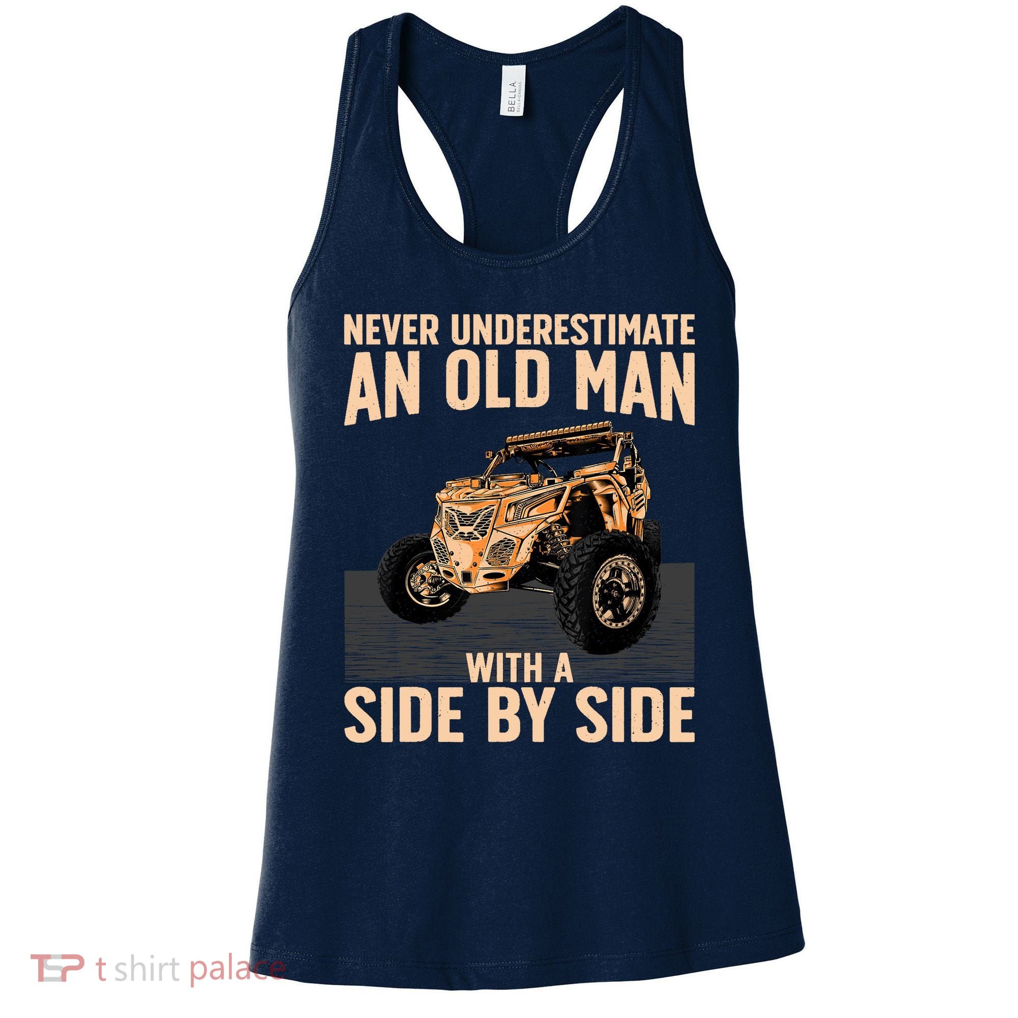 Cool SXS For Grandpa Dad Offroad UTV ATV SideBySide Women's Tank Top