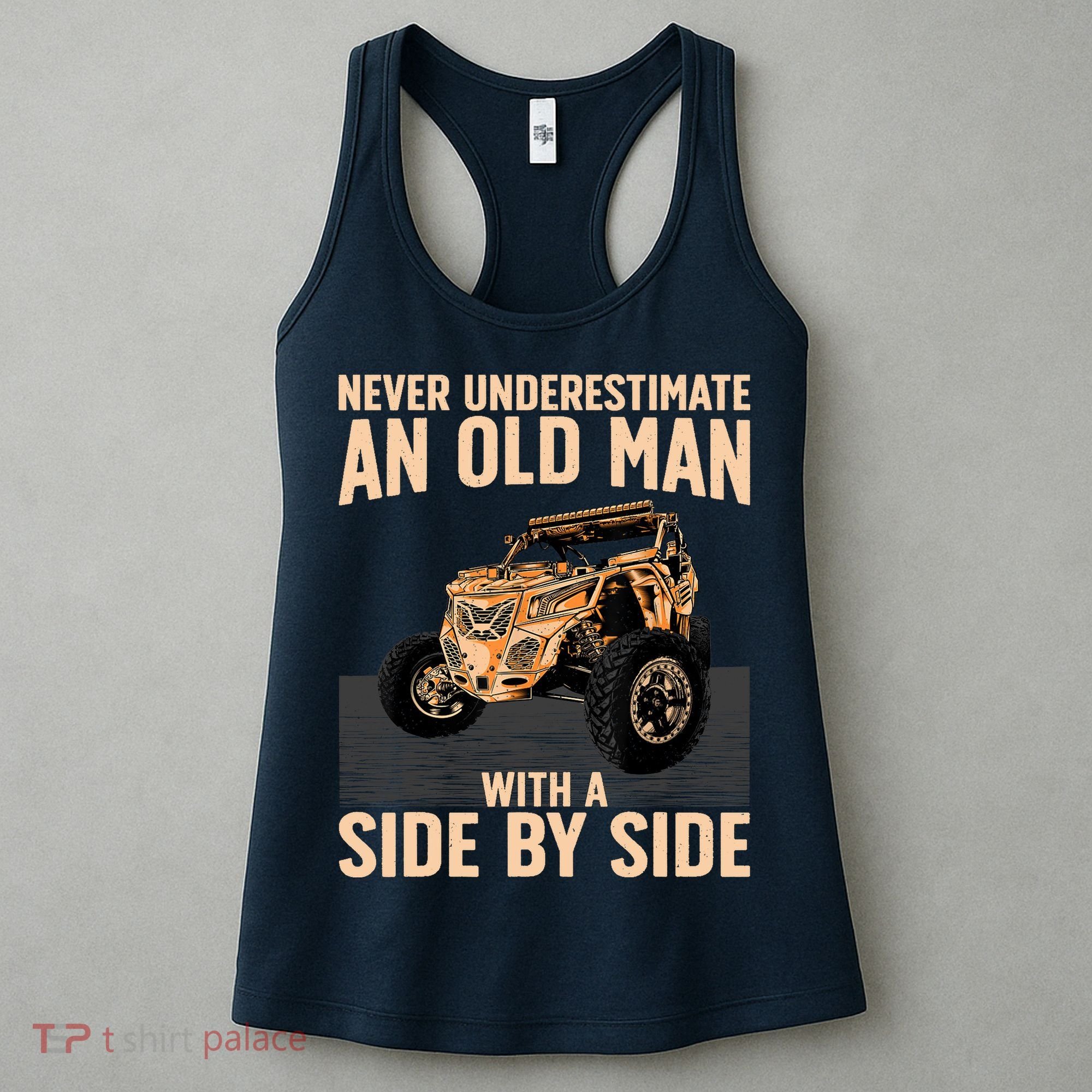 Cool SXS For Grandpa Dad Offroad UTV ATV SideBySide Women's Tank Top