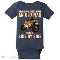 Cool SXS For Grandpa Dad Offroad UTV ATV SideBySide Baby Bodysuit thumb 0