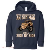 Cool SXS For Grandpa Dad Offroad UTV ATV SideBySide Toddler Hoodie thumb 0