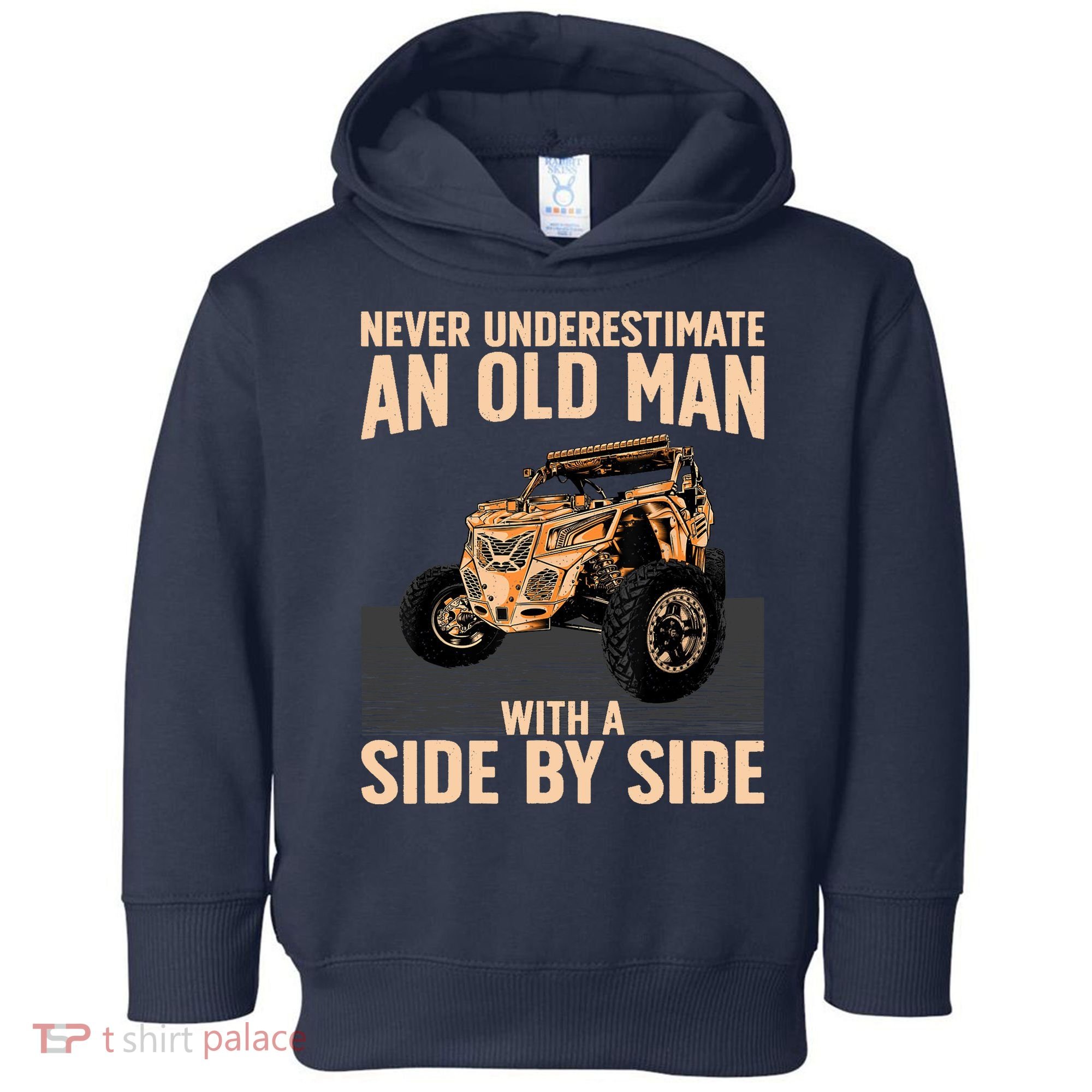 Cool SXS For Grandpa Dad Offroad UTV ATV SideBySide Toddler Hoodie