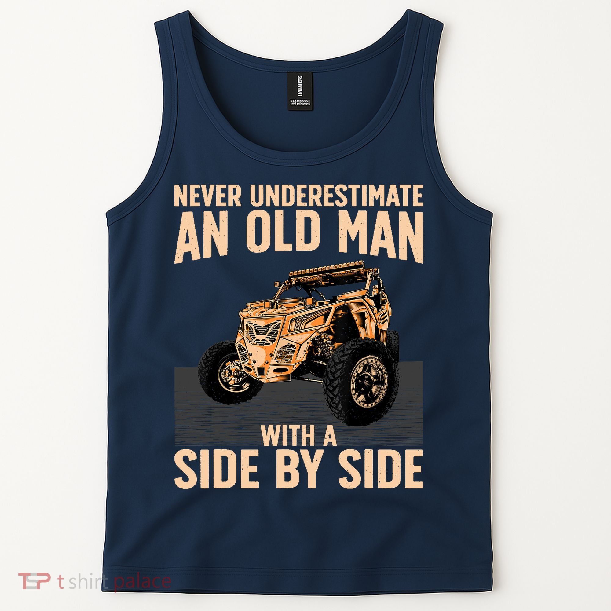 Cool SXS For Grandpa Dad Offroad UTV ATV SideBySide Tank Top