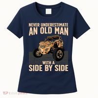 Cool SXS For Grandpa Dad Offroad UTV ATV SideBySide Women's T-Shirt thumb 0
