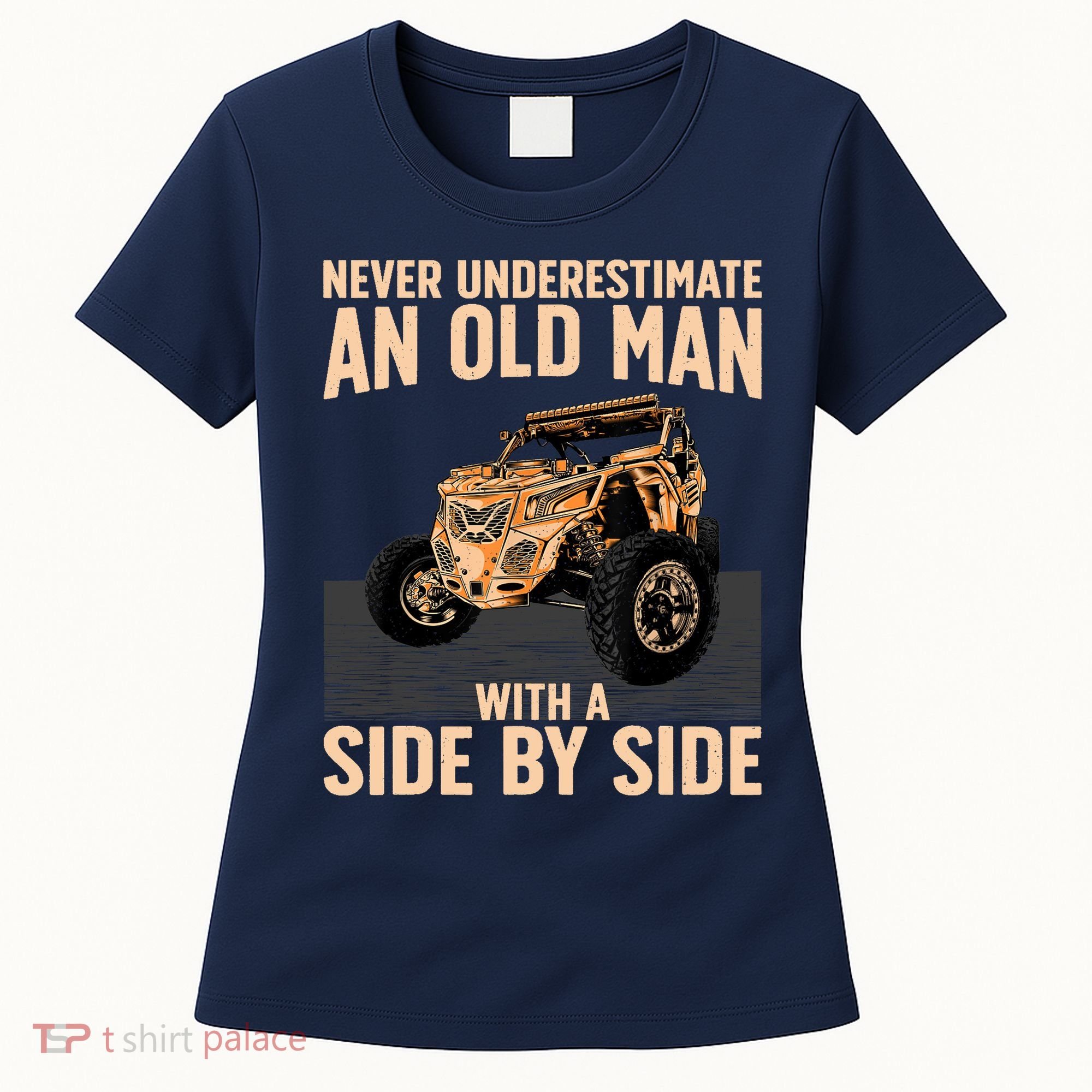 Cool SXS For Grandpa Dad Offroad UTV ATV SideBySide Women's T-Shirt