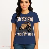 Cool SXS For Grandpa Dad Offroad UTV ATV SideBySide Women's T-Shirt thumb 4