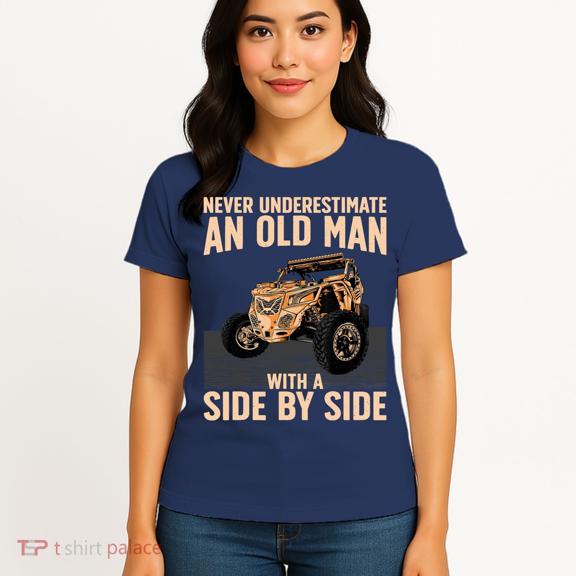 Cool SXS For Grandpa Dad Offroad UTV ATV SideBySide Women's T-Shirt